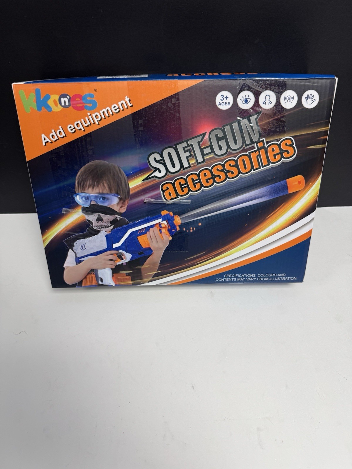 Cuku soft gun accessories. Vests , Protective Glass , Masks , Bullets ,and More