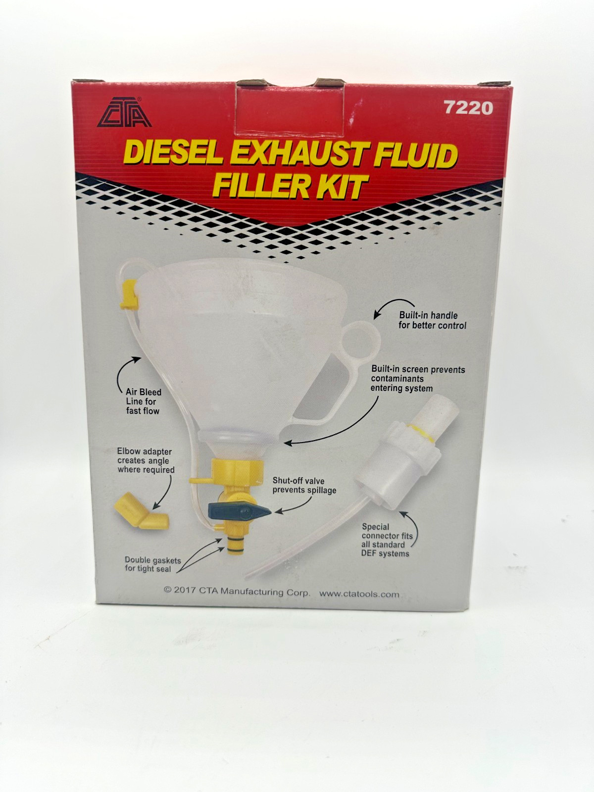 CTA Tools 7220 Diesel Exhaust Fluid Filler Kit
