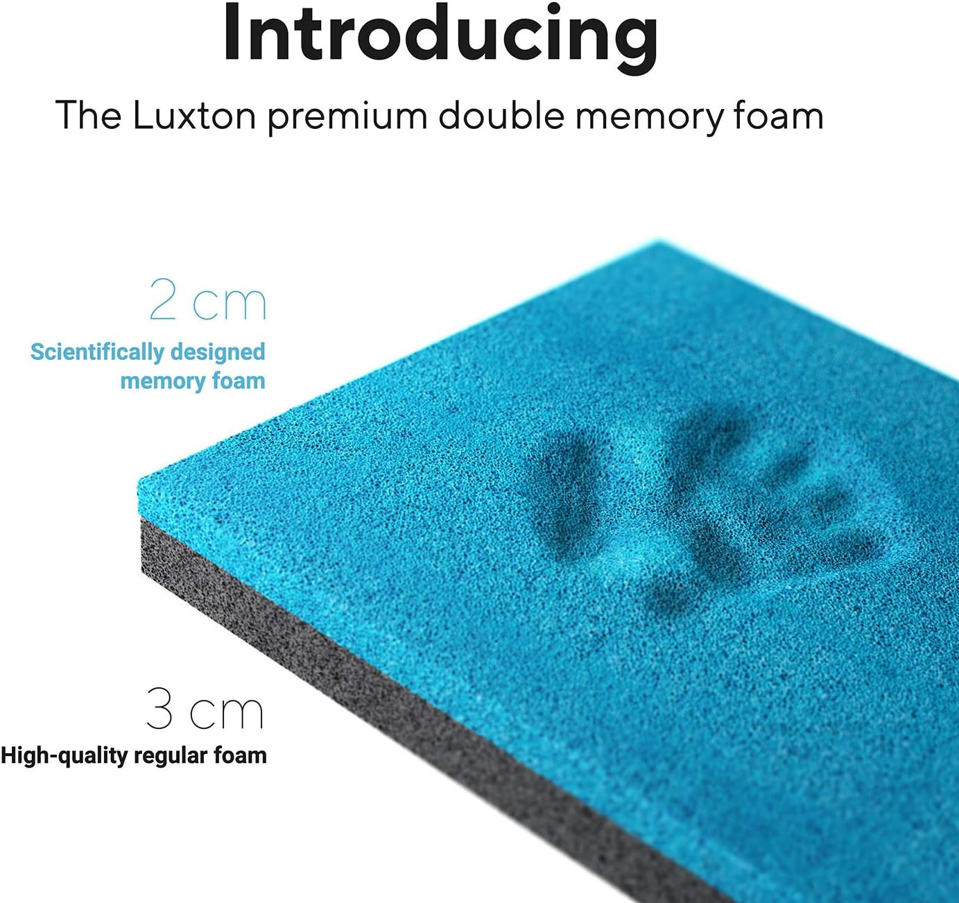 Memory Foam Massage Table Premium Portable Foldable Massage Bed Height Adjustabl
