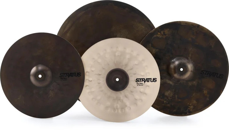 Sabian Stratus Dry Performance 3-piece Cymbal Set