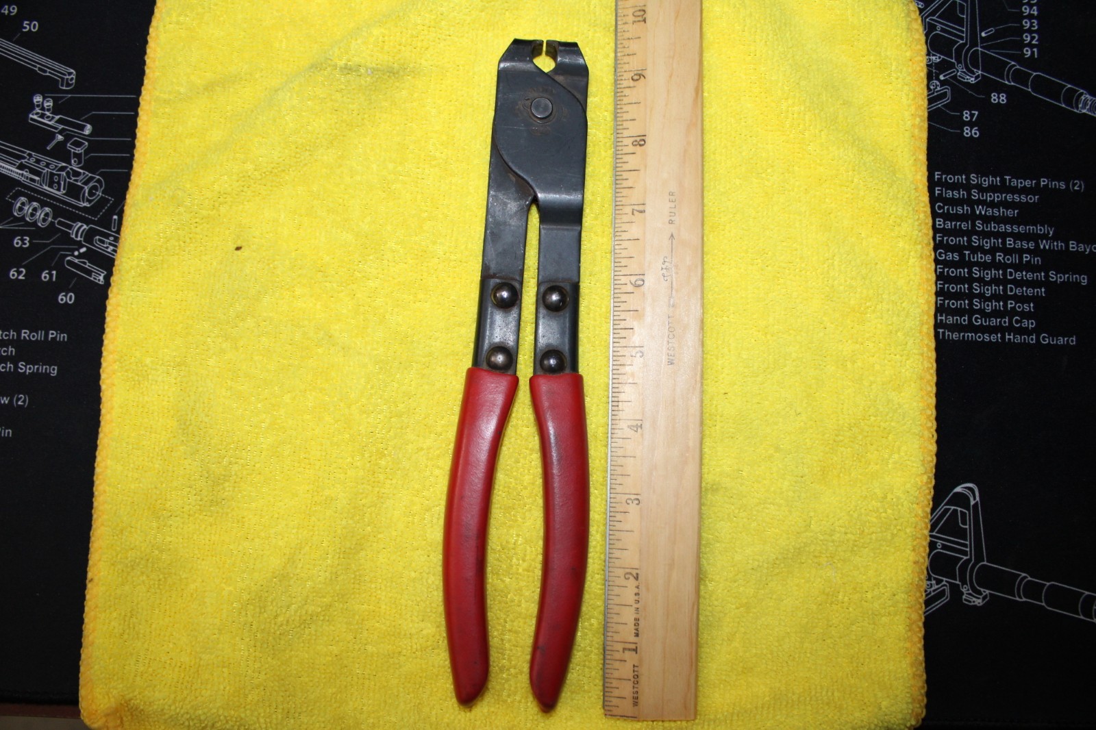 Oetiker Hose Clamp Crimping Pliers