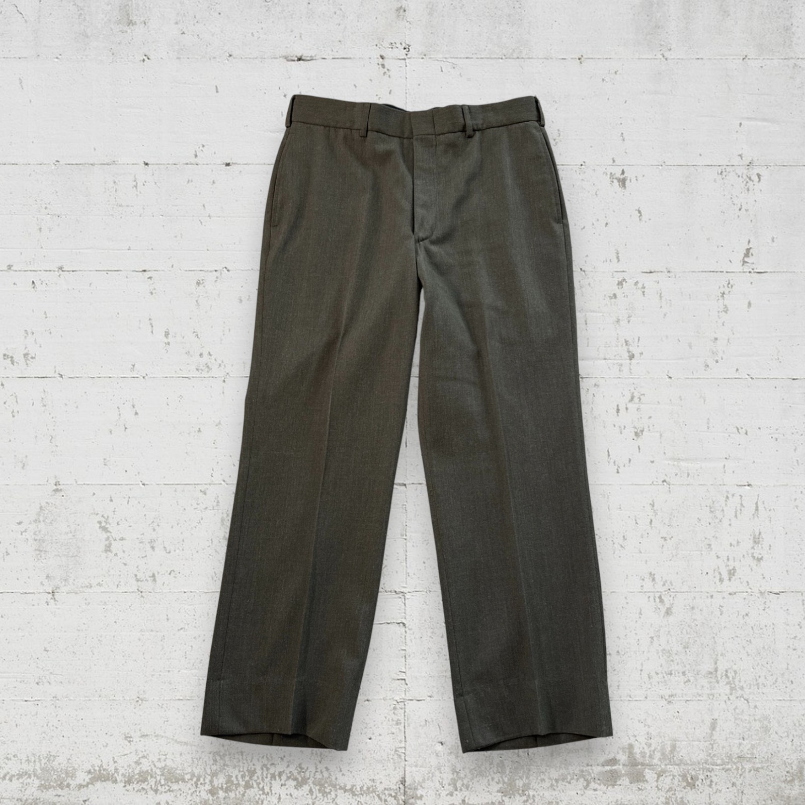 VTG USMC MARINE CORPS DRESS UNIFORM SHADE 2212 GREEN PANTS TROUSER 33S (32x28)