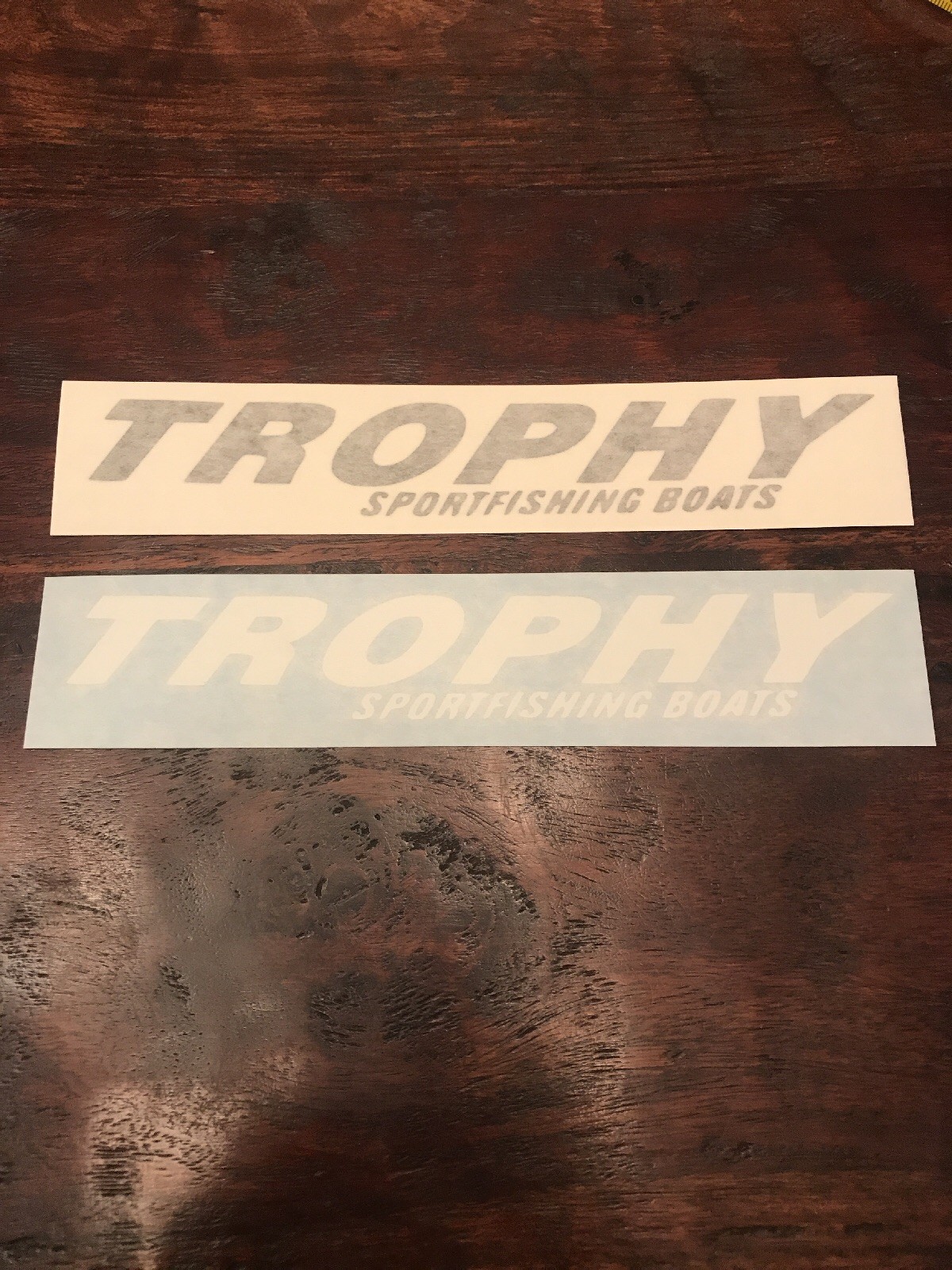 Trophy Fishing Boats Vinyl Decal