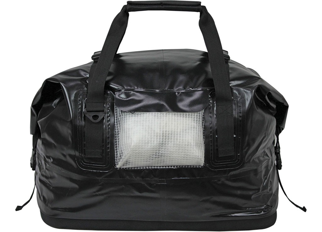 Extreme Max 3006.7336 Dry Tech Roll-Top Duffel Bag - 70 Liter, Black
