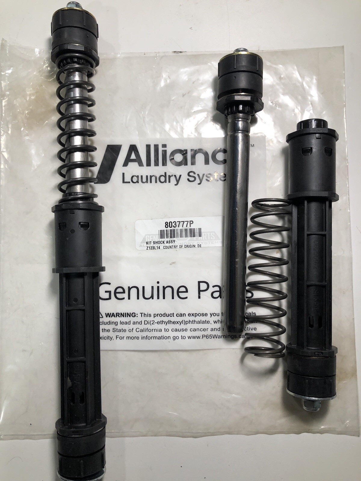 803777P KIT SHOCK ASSY  SPEED QUEEN WASHER
