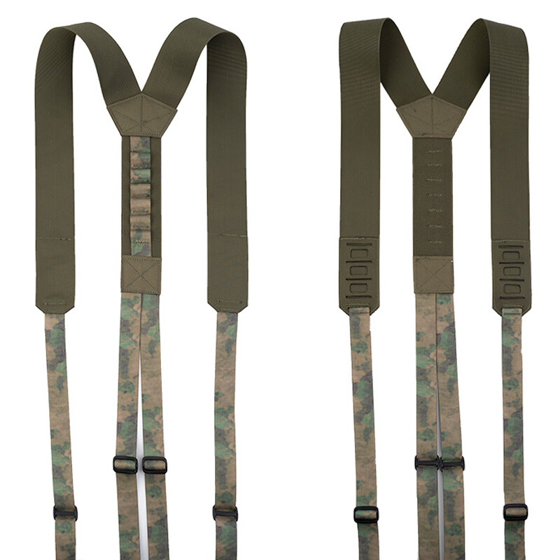 Tactical Molle Waist Belt Y-type Suspenders Waist Seal Hanging Shoulder Strap