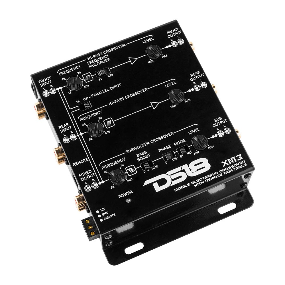 DS18 XM3 3-Way Active Crossover - Sonic Electronix