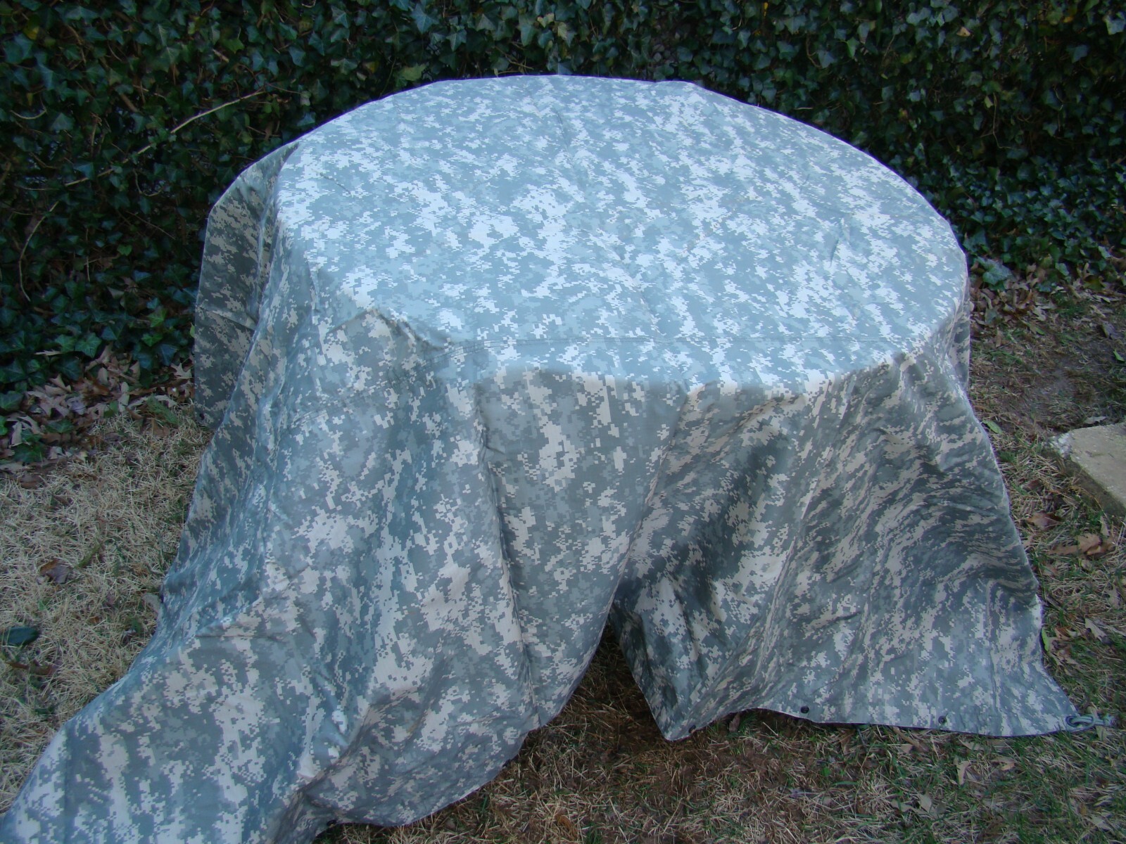 US Army Reversible ACU Universal Digital  / Foliage Green Field Tarp - Very Good
