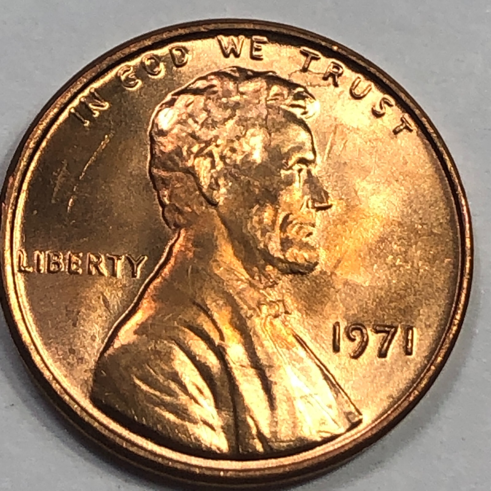 1971 P - Lincoln Memorial Cent