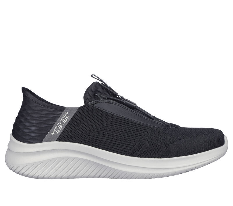 Man Skechers Slip ins Ultra Flex 3.0 Finnik 232405 Color Black/Gray Brand New