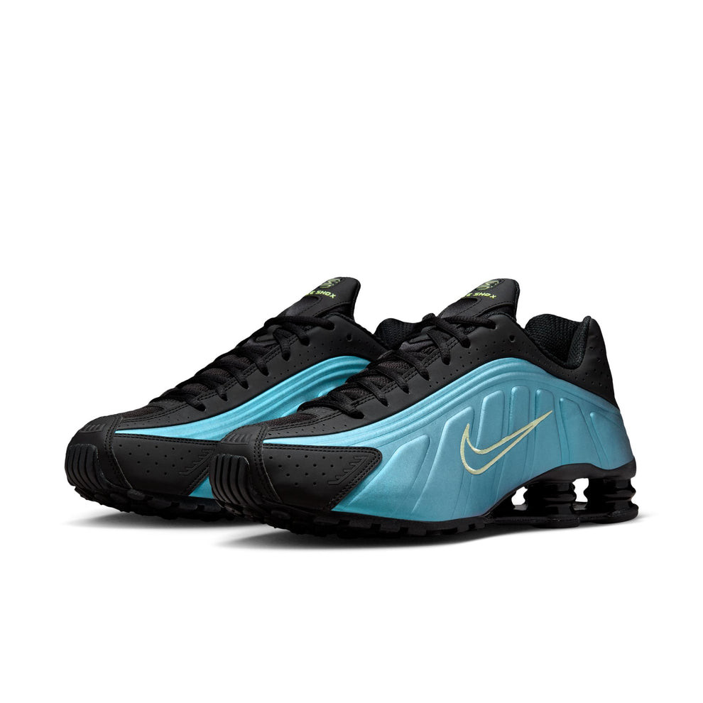 Nike Shox R4 Sapphire Light Liquid Lime IF4849-500 Men's Size New