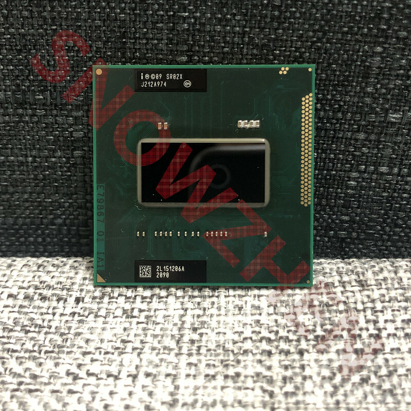 Intel Core i7-2860QM CPU 4-Core 2.5-3.6GHz 8M SR02X Socket G2 Notebook Processor