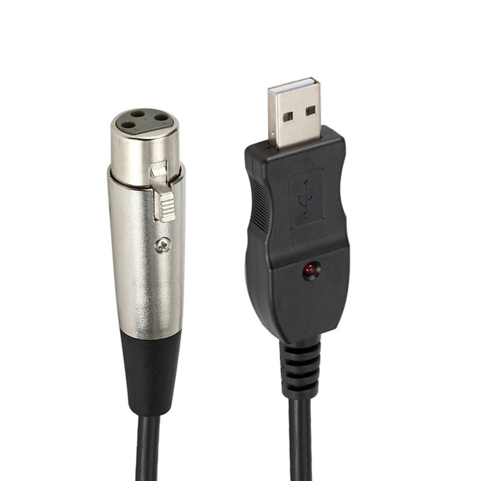 3m USB Microphone Mic Link Cable USB2.0 Male to XLR Female Cable For PC Computer