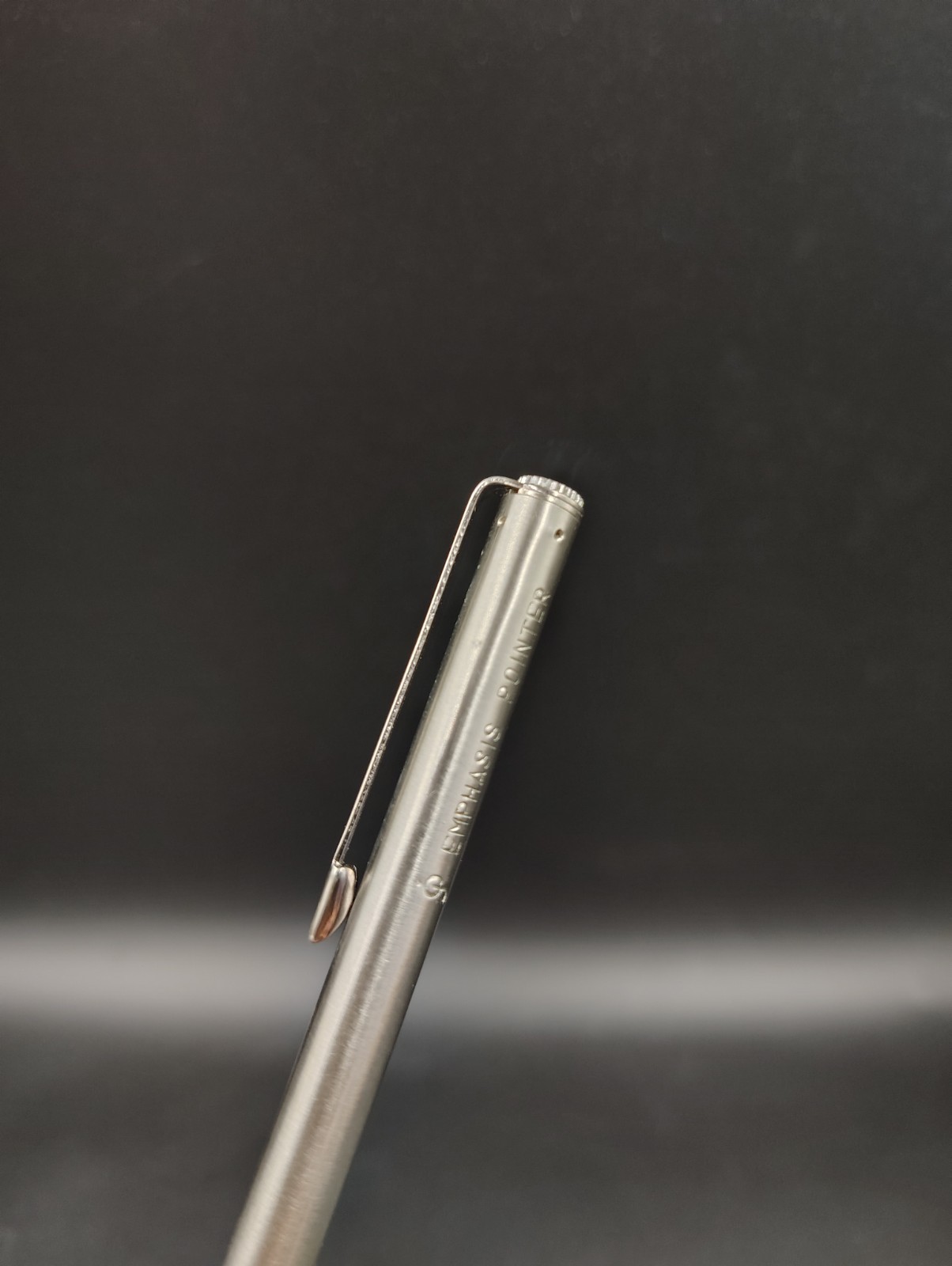 Vintage EMPHASIS Pointer Telescoping 25” Stainless With Pocket Clip JAPAN