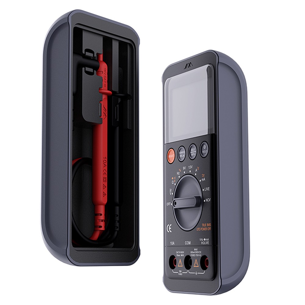 Digital Multimeter Tester with DC/AC Voltmeter; Measures Voltage 6000 Counts