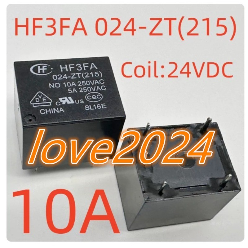 5PCS NEW HF3FA 024-ZT(215) 24VDC Relay #YM