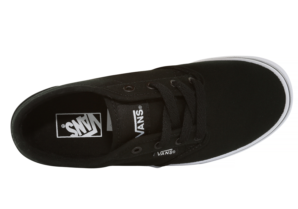 VANS ATWOOD SKATEBOARD SHOE BLACK/WHITE UNISEX ADULT