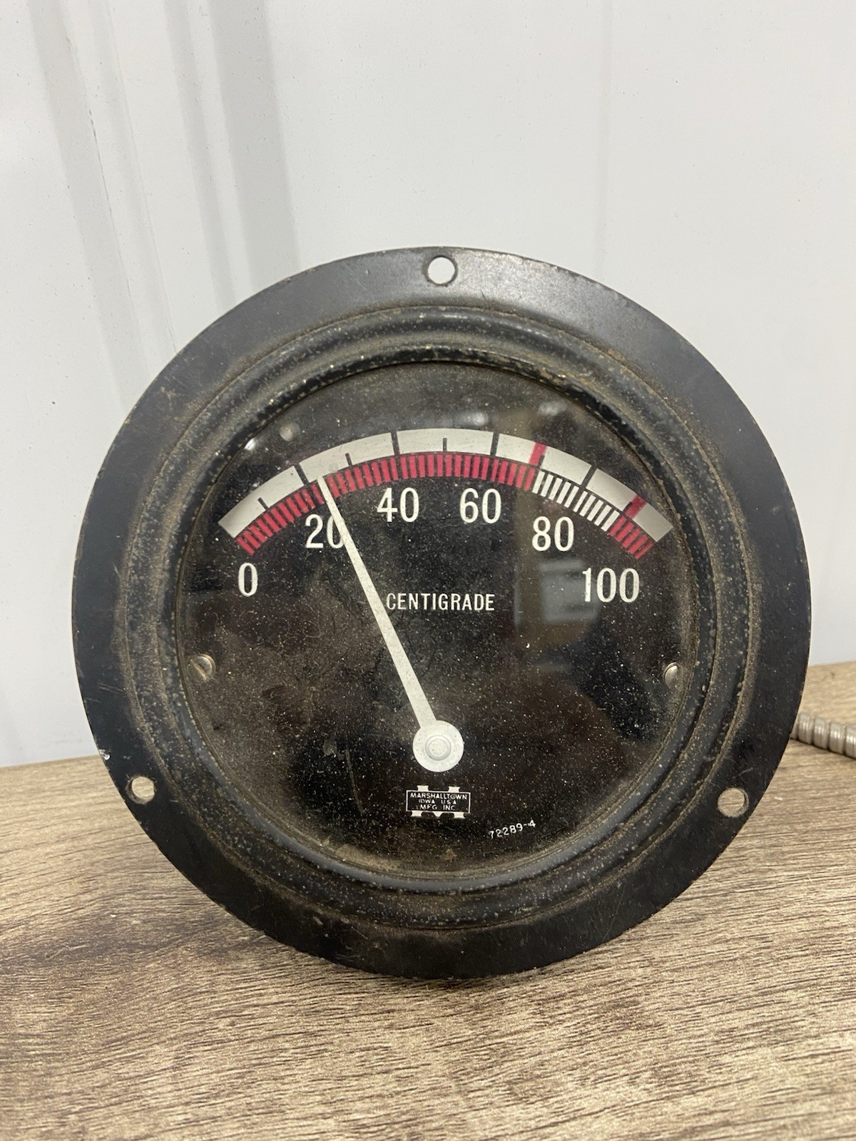 MARSHALL TOWN TEMPERATURE GAUGE 0-150 CENTIGRADE 72289-4