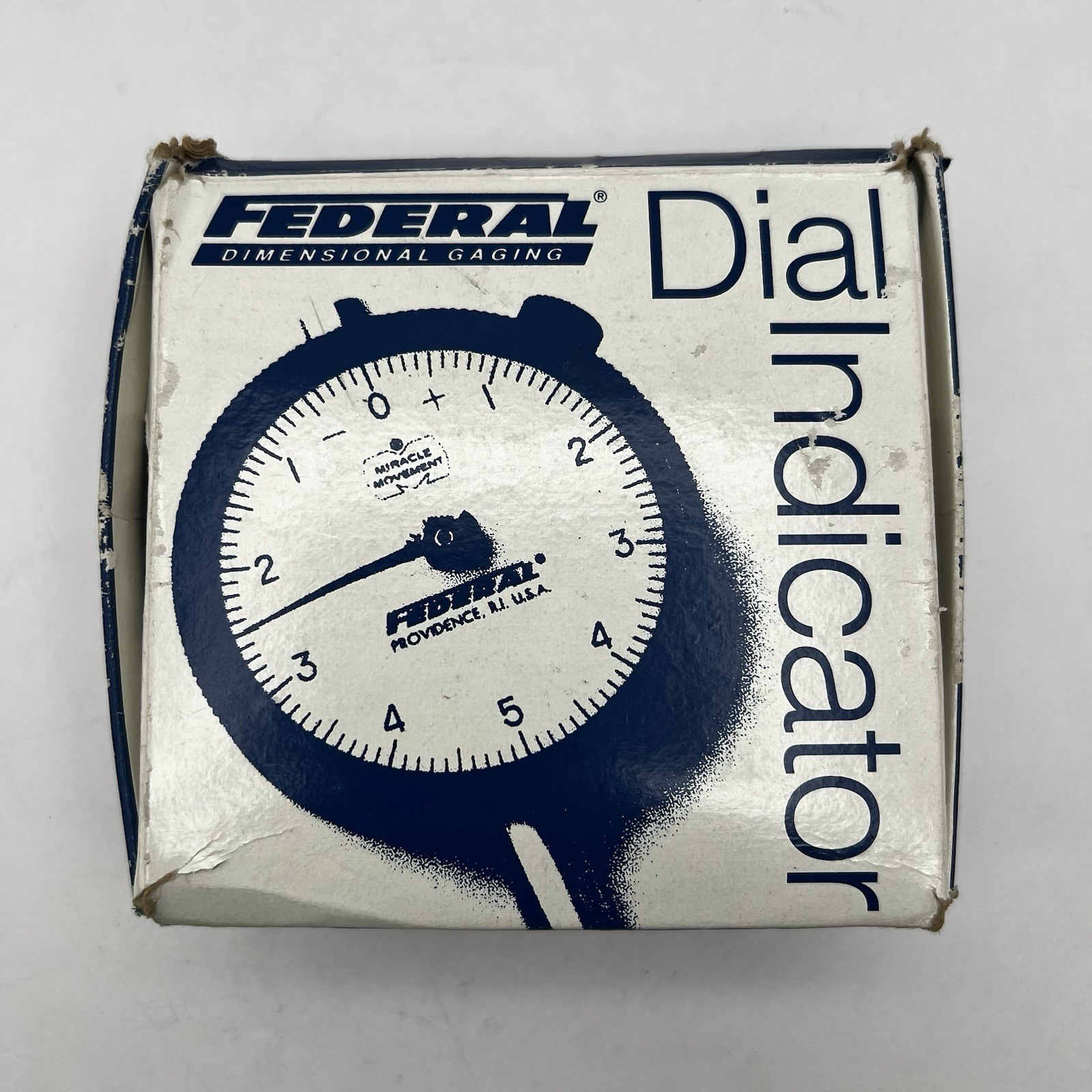 Federal Calibrator Thickness Measure Dial Indicator 22P-10 C21 .0001