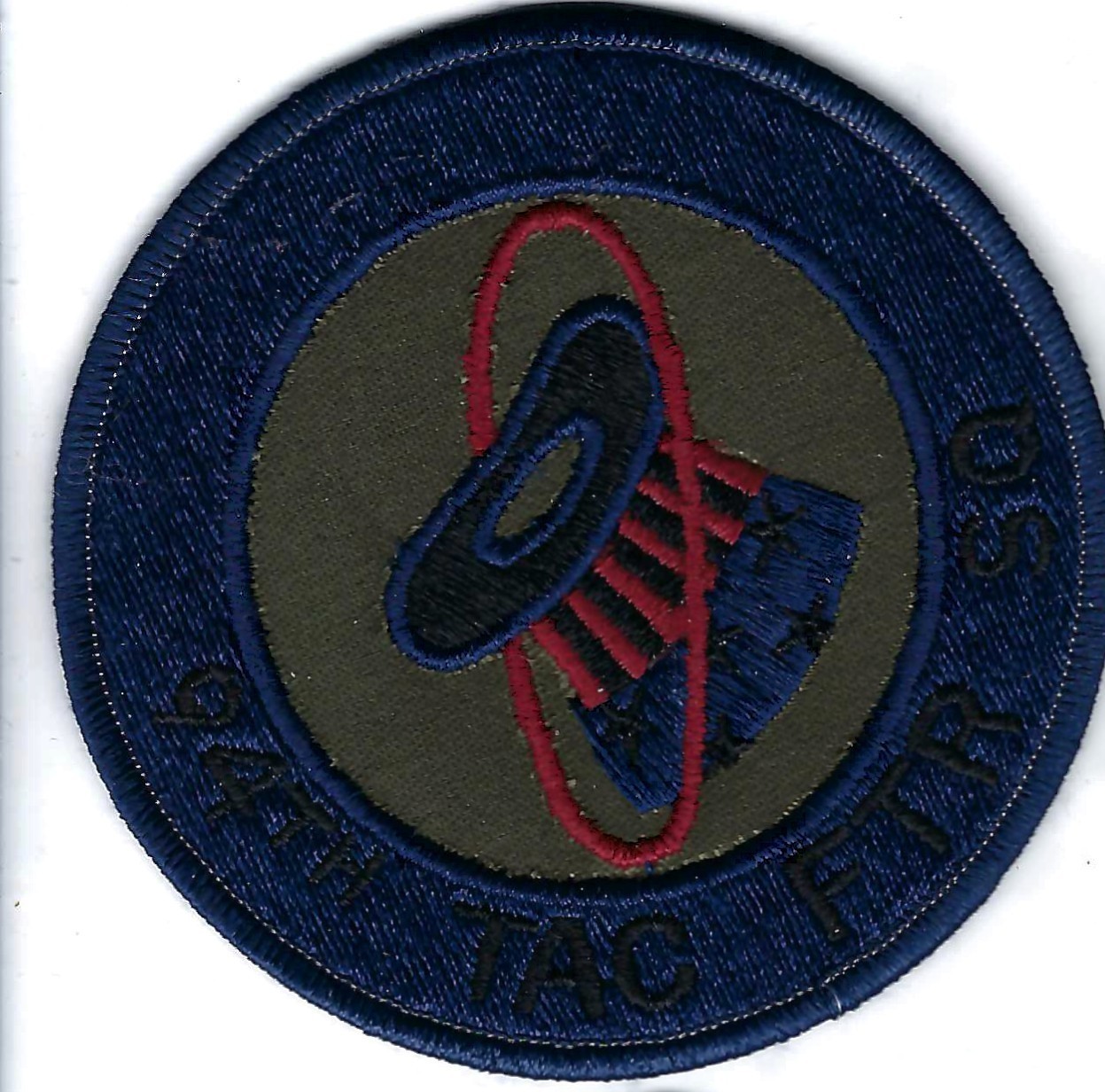 PATCH USAF  94TH TACTICAL FIGHTER SQ TFS LANGLEY AFB     JT55