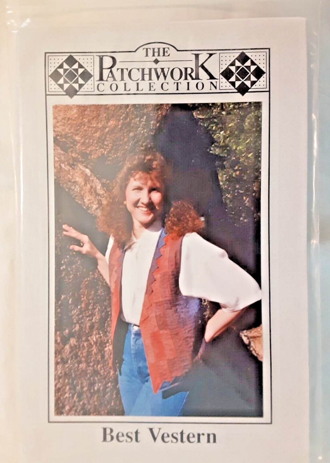 The Patchwork Collection Pattern Best Vestern Misses' Vest Sewing Project (H)
