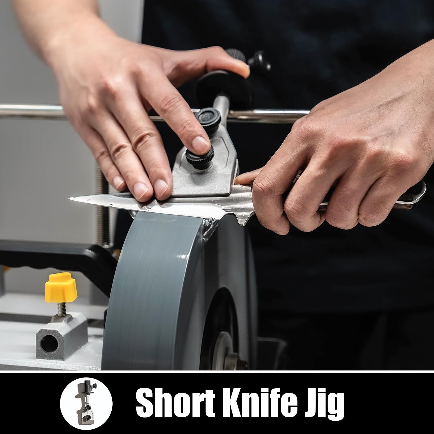 Sharpening Accessory Kit for Wet Sharpening System, Long Knife Jig, Short Knife