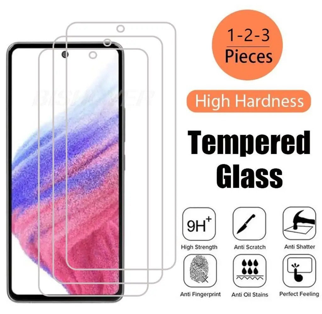 Tempered Glass Screen Protector Samsung Galaxy S20 FE A53 A52 A51