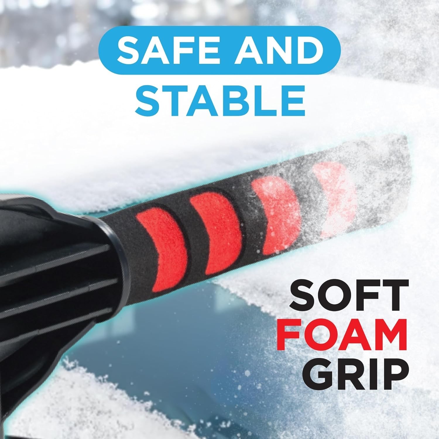 Ice Scraper with Reinforced Handle – Frost & Ice Crusher Tool