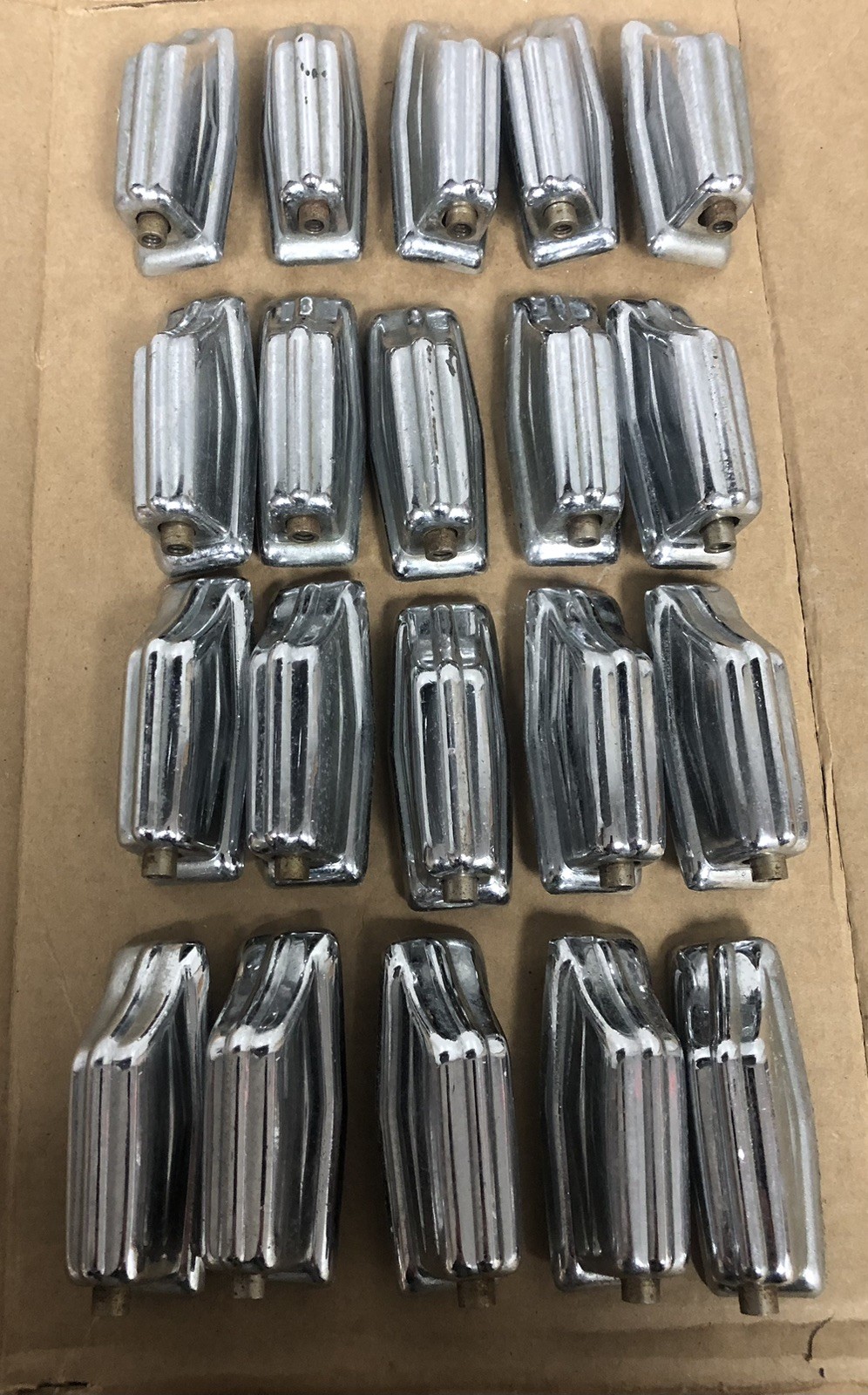 (20) VINTAGE BLACKHAWK DRUM LUGS & Hardware