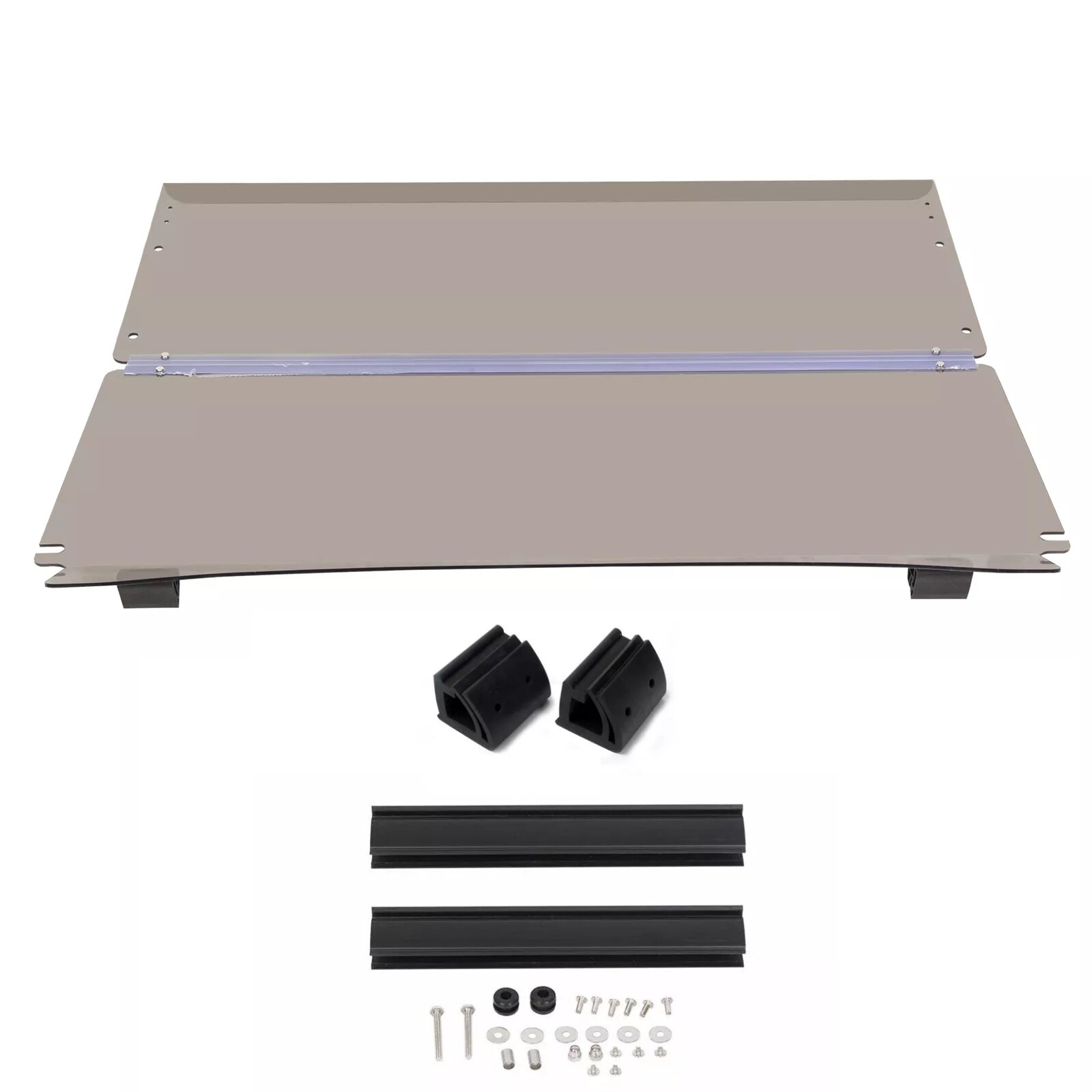 For Club Car Precedent 2004-2025 Golf Cart Folding Windshield Windscreen Tinted