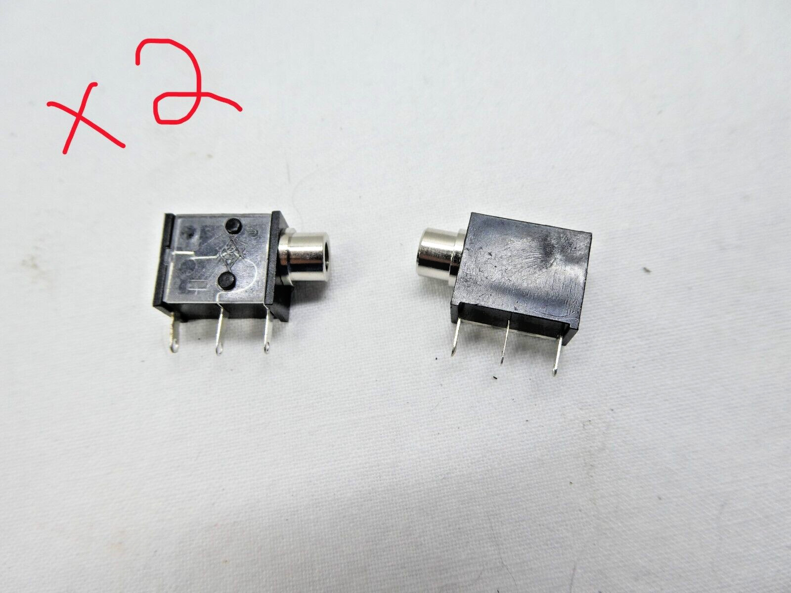X2 Atari 2600 DC power jack power port FOR 4 & 6 switch NEW REPLACEMENT PART