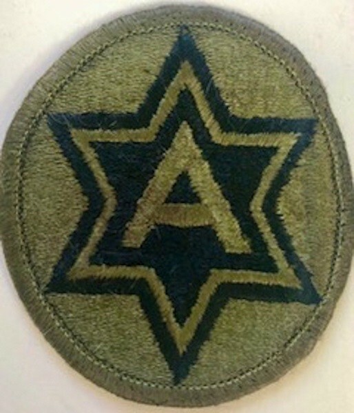 Rare Military WWII Army Patch. Circa 1943