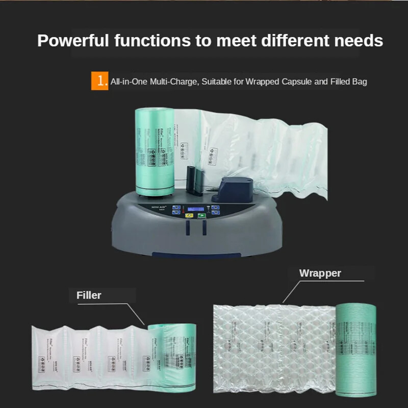 Mini Almighty Buffer Air Cushion Machine Packaging Wrap Maker Machine