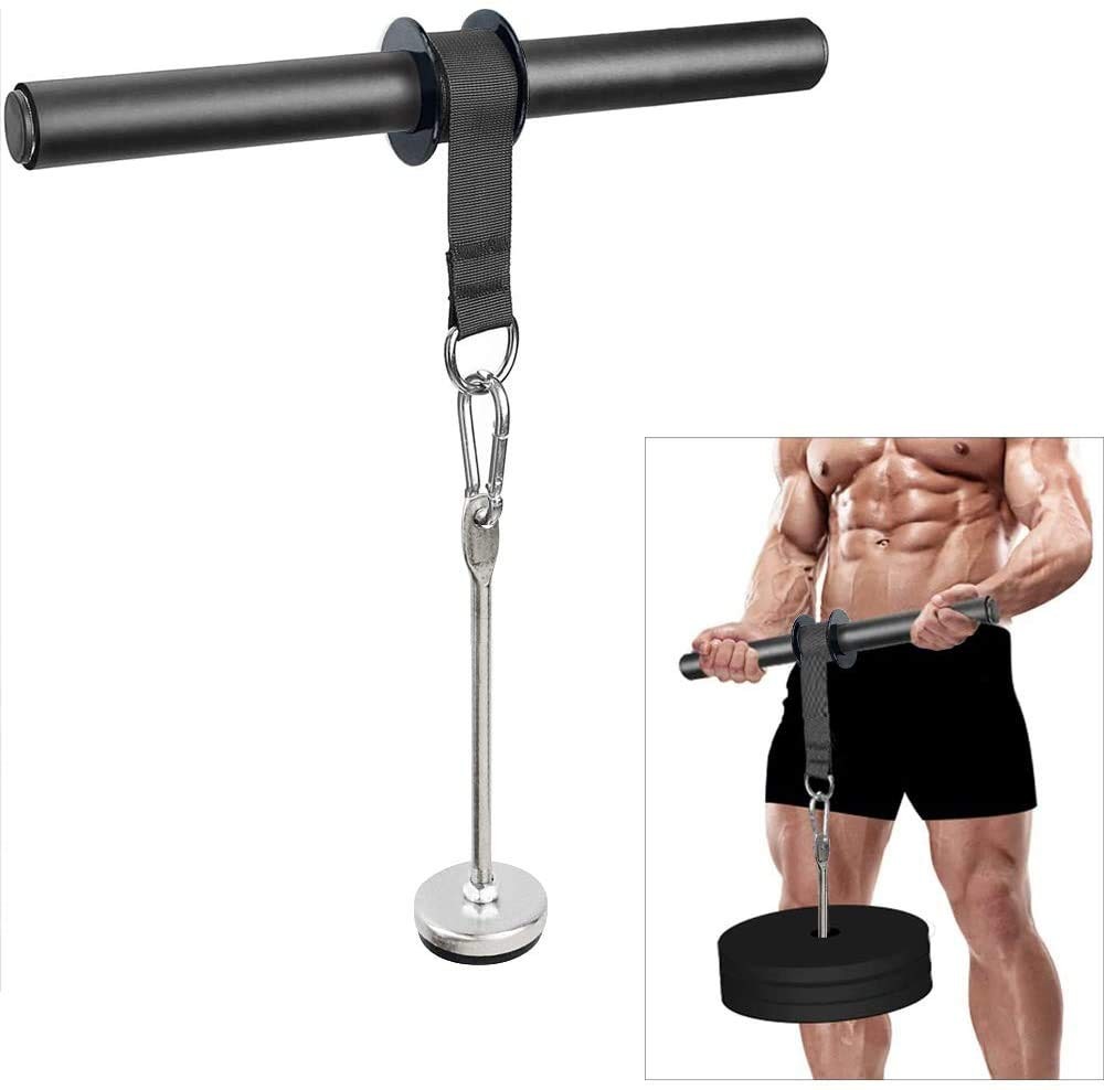 Forearm Wrist Roller Blaster Exercise Trainer Weight-Bearing Wider Black