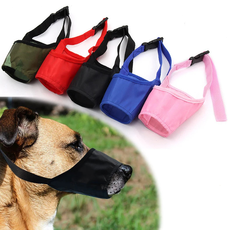 Dog Muzzle, Pet Anti-bite and Anti-overeating Dog Waterproof Barking Sto