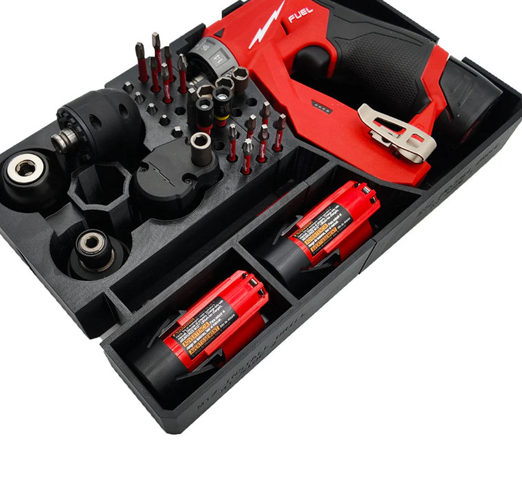 Milwaukee Insert Drawer Liner for M12 FUEL Installation Drill