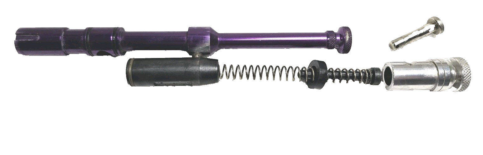 Spyder Paintball Gun Purple Rear Cocking Bolt Spring Hammer Knob Pin Parts Lot