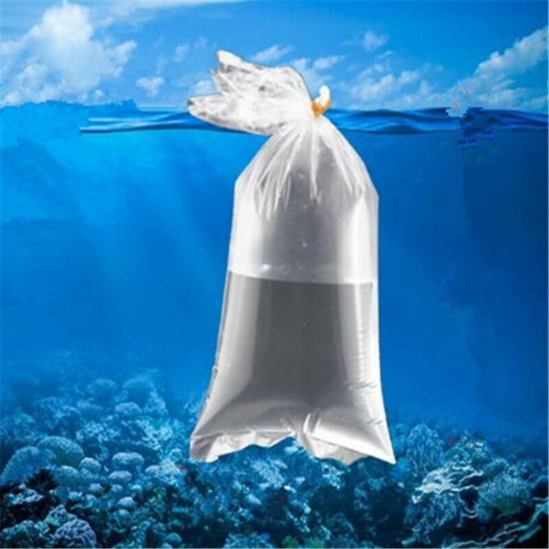 30PCS Aquarium Breathing Bags Flat bottom Bags For Transport Fish Shrimp
