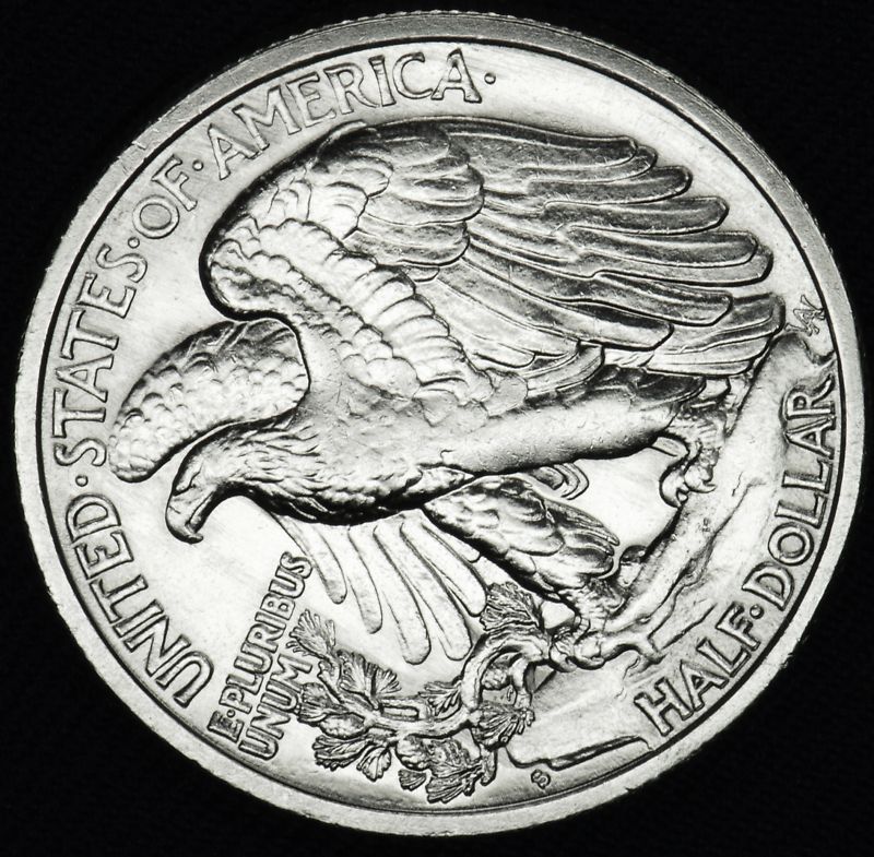 1942-s Liberty Walking Half. BU (Inventory A)
