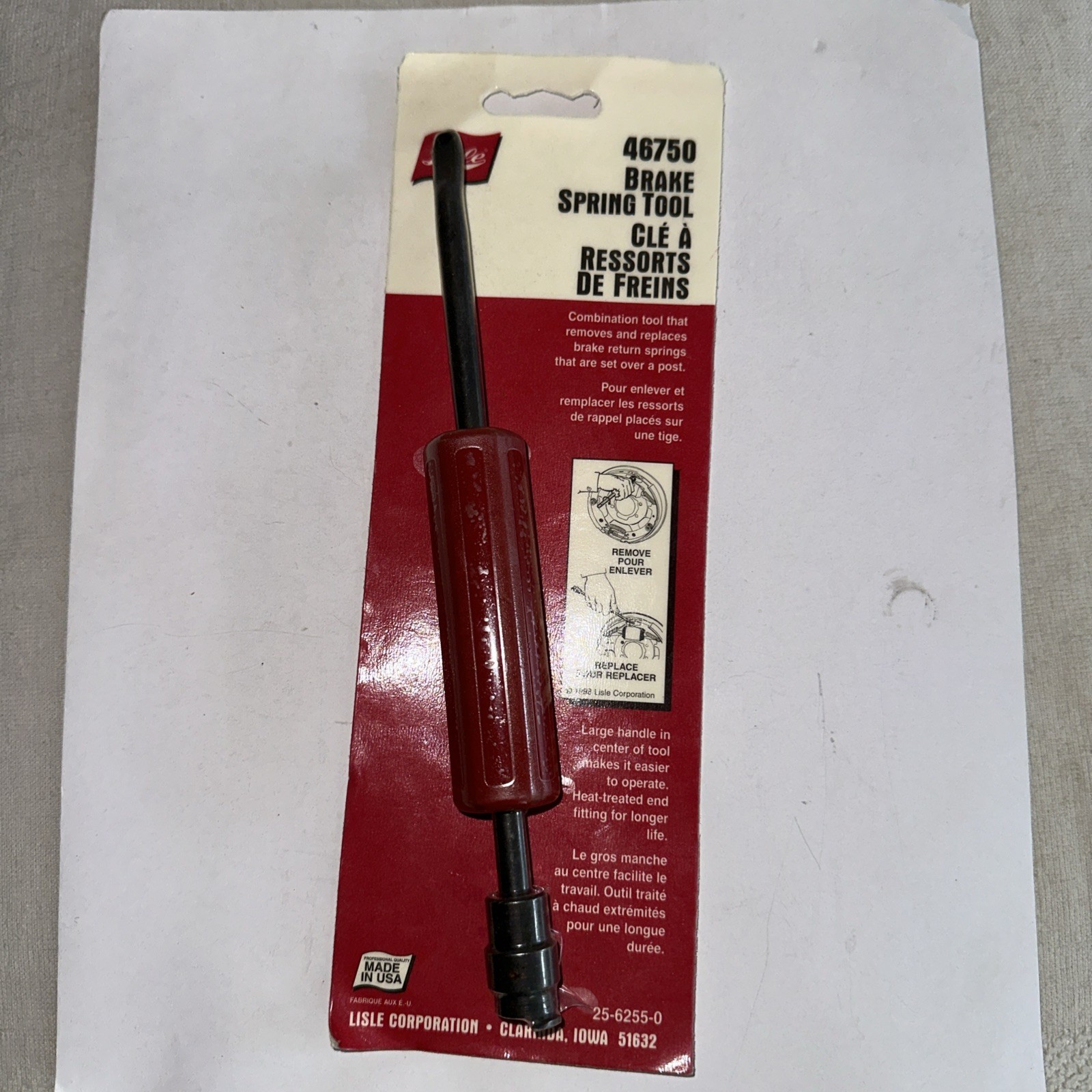 New -Lisle #46750 Brake Spring Tool 🇺🇸 USA Made !