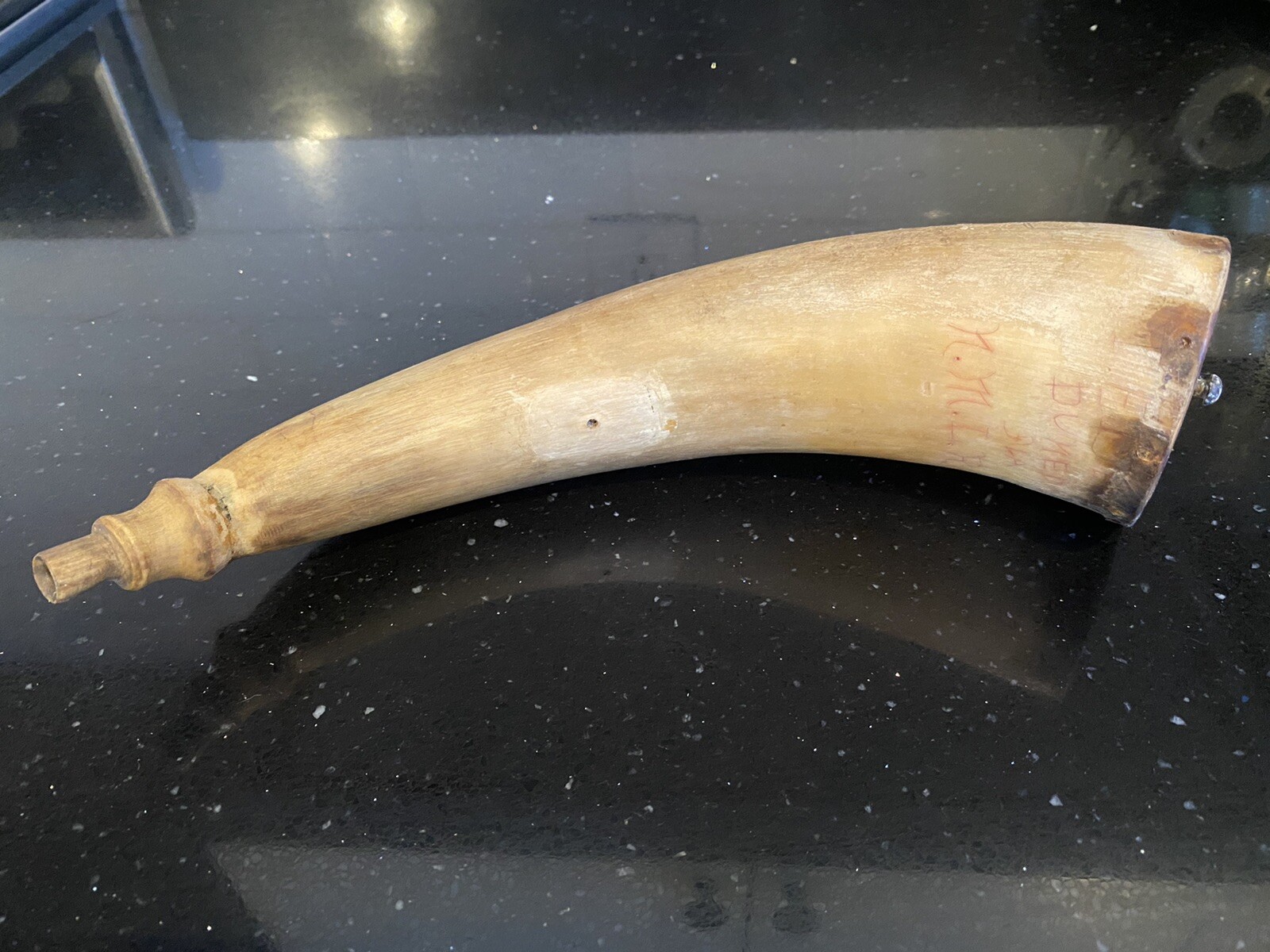 Powder Horn-NMLRA- Black Powder Muzzleloader