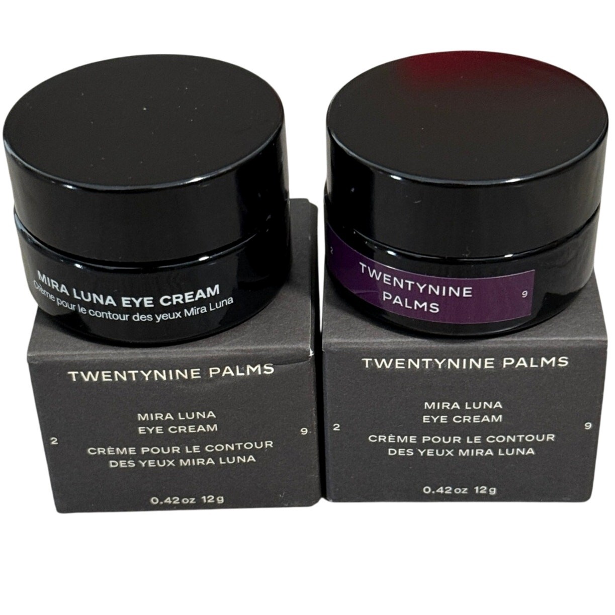 Lot of TWO TwentyNine 29 Palms Jared Leto Mira Luna Eye Cream Prickly Pear  $194
