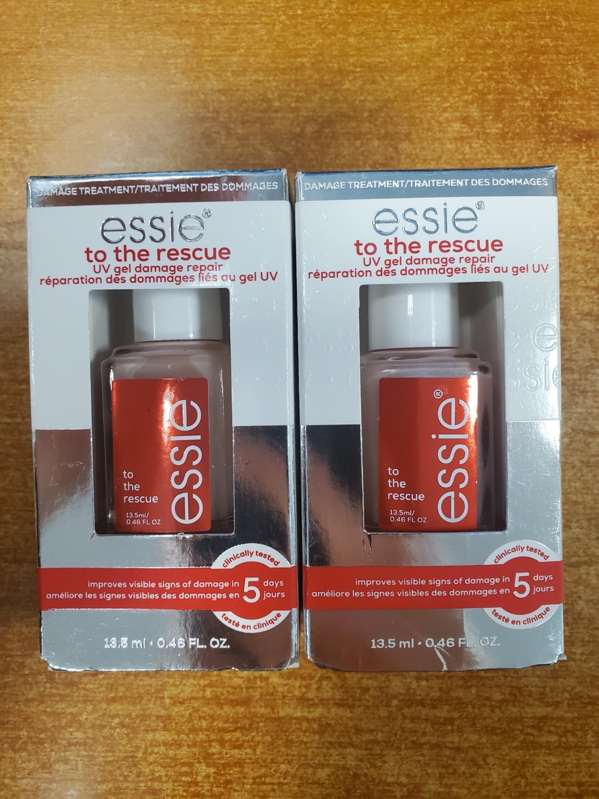 2x essie Nail Care, UV Gel Damage Repair Treatment To The Rescue Nail Repair