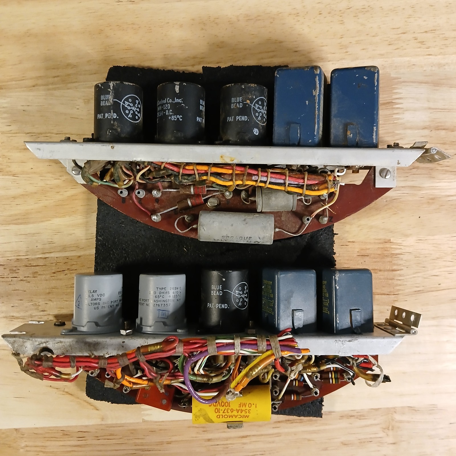 Pair 1960's Vintage GPL 6119-13 Input Amplifier Drop-In Assembly Sections