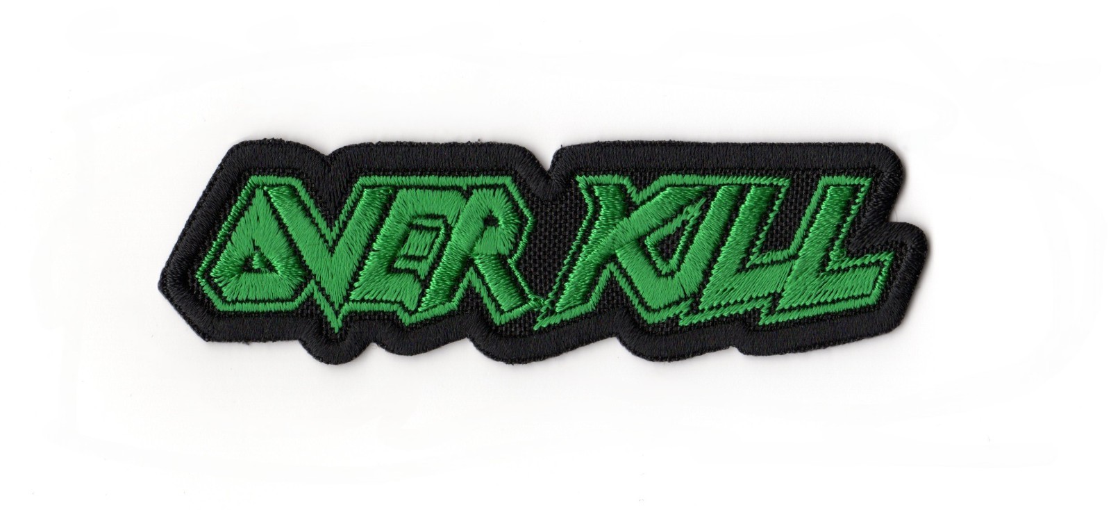 Overkill Embroidered Sew On Patch American Thrash Metal Music Band Logo