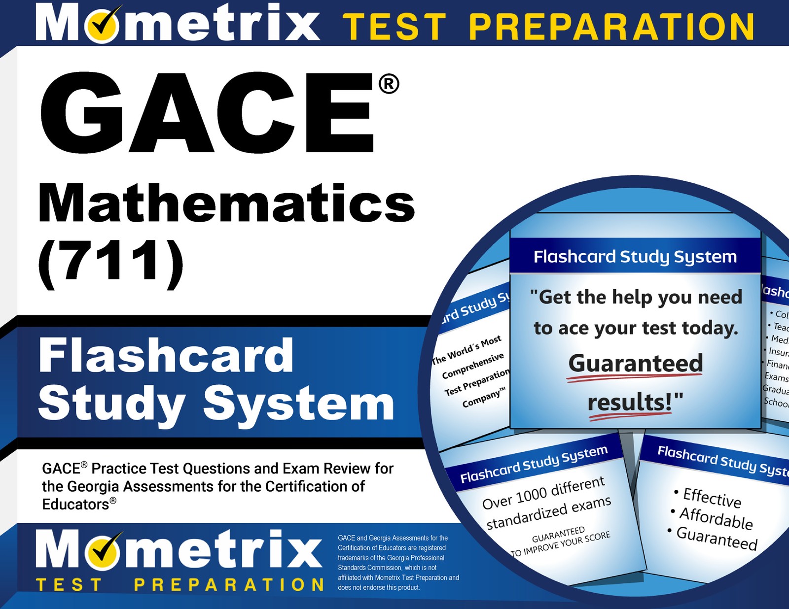 GACE Mathematics (711) Flashcard Study System