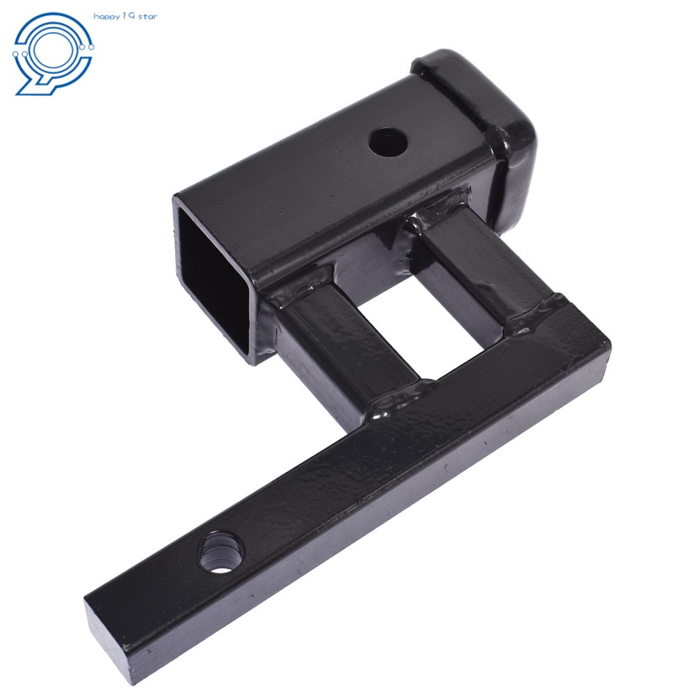 Rise-Drop 1-1/4" to 2" Adapter Extender Extension Tow Trailer Hitch Receiver