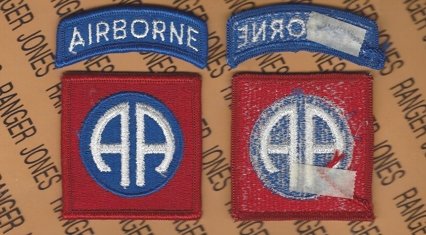 US Army 82nd Airborne Division ALL AMERICANS dress uniform ~3.25" patch m/e