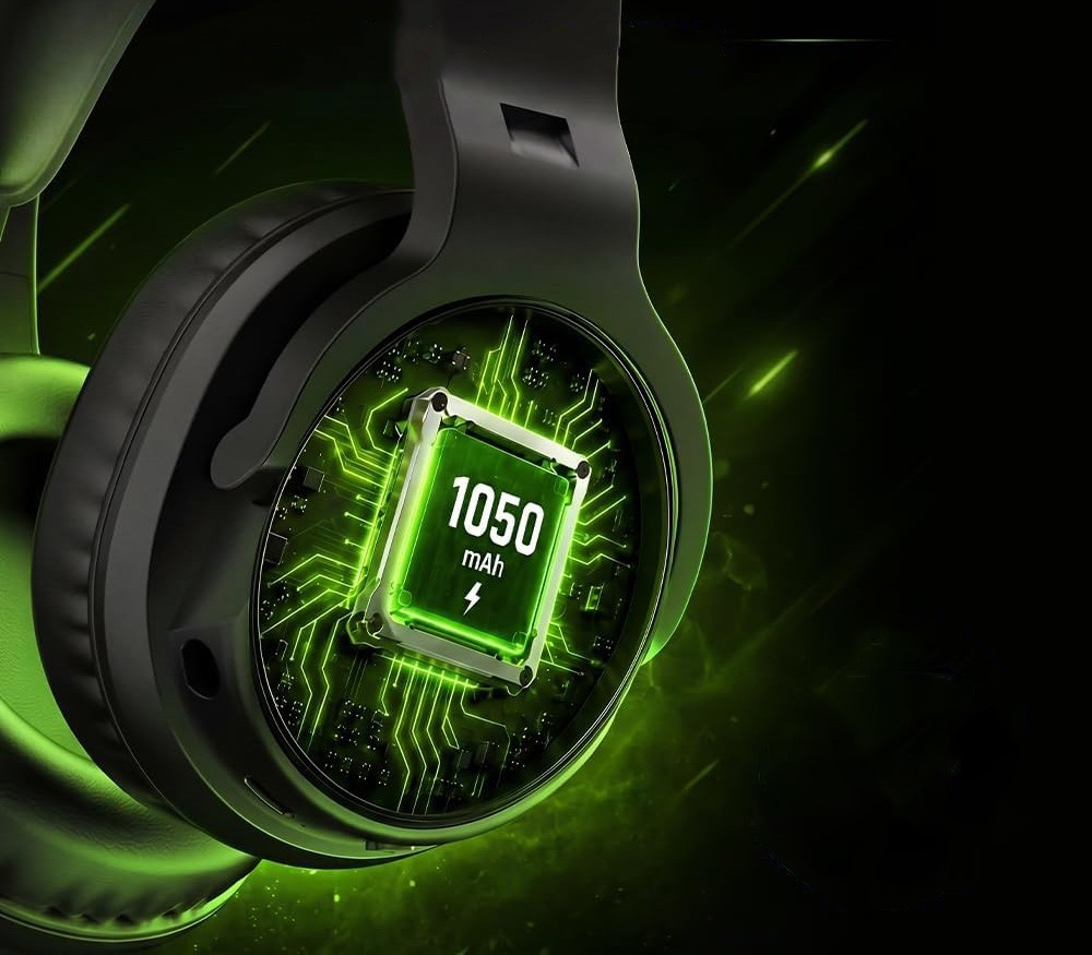 Headset - Wirelkess Gaming with Microphone - Unique Headband