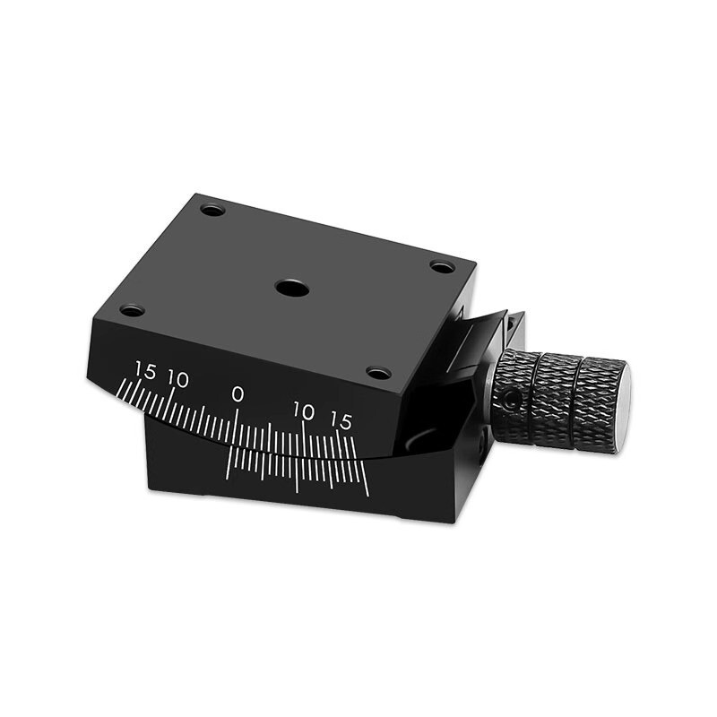 X-Axis Manual Arc Goniometer Tilt Stage Slide Frame ±20° 60mm Dovetail GFG60-60